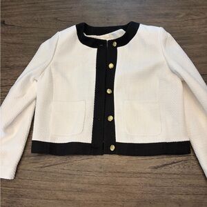 J. Crew Elegant White Blazer